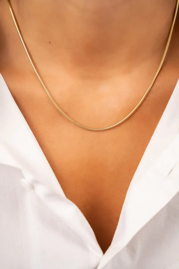 LOTT GIOIELLI - CLASSIC KETTING SNAKE L 45 CM