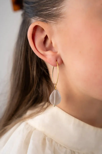 LOTT GIOIELLI - SILVER SOFT OORBELLEN DROP S