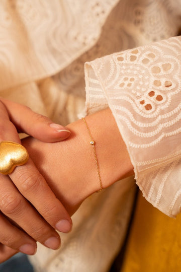 LOTT GIOIELLI - SYMBOL ONE DIAMOND ARMBAND