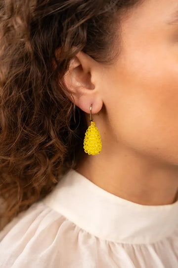 LOTT GIOIELLI - LIME OORBELLEN AMY CONE XS