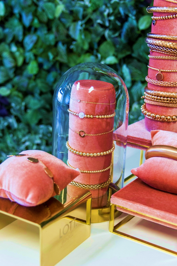 Lott. Gioielli - Gouden Heart Coin Armband