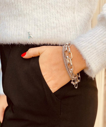 Lott. Gioiello - Zilveren Snake S armband