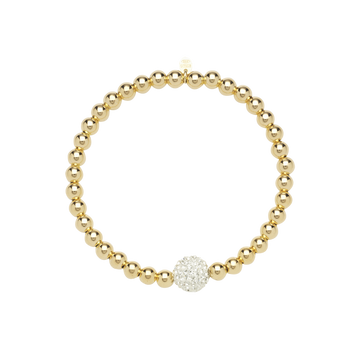 LOTT GIOIELLI -CLASSIC ARMBAND ELASTIC DISCO L