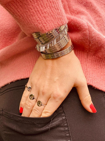 Lott. Gioielli - Zilveren Initial S Ring op