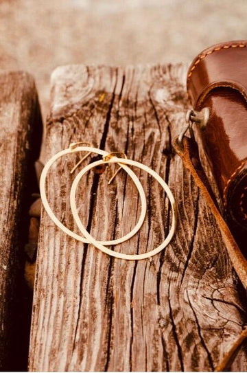 Lott. Gioielli - Classic ovaal oorbellen goud