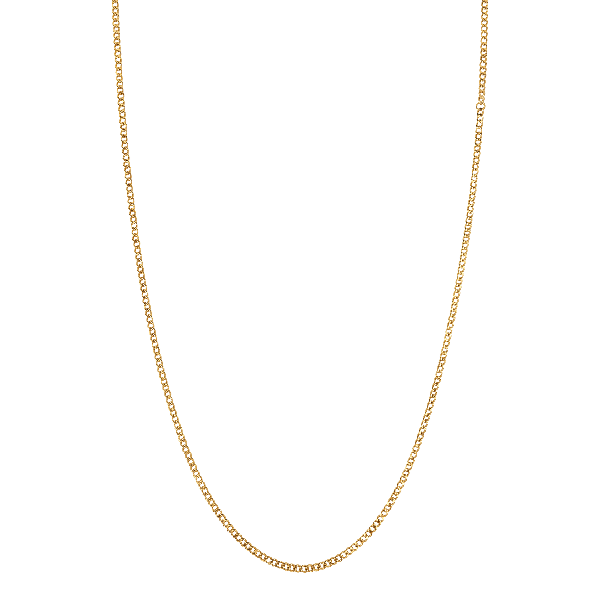 Gourmette Three - Dore (22,5cm)