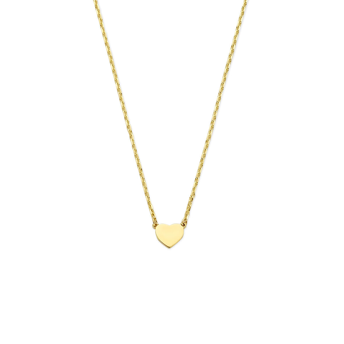 GOLD BY RIMENZO - Collier hartje 41 - 43 - 45 cm