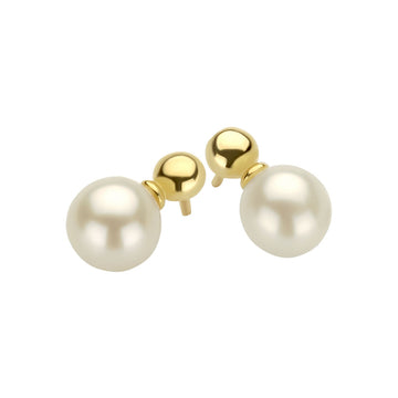 GOLD BY RIMENZO - Oorknoppen parel