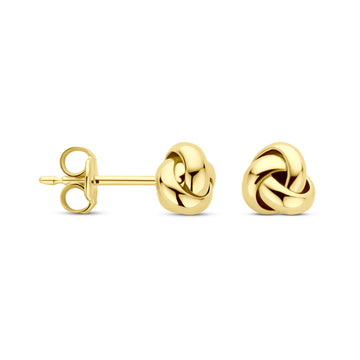 GOLD BY RIMENZO - Oorknoppen knoop 5 mm