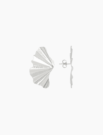 LOTT GIOIELLI - Silver Oorbellen Livia Leaf S
