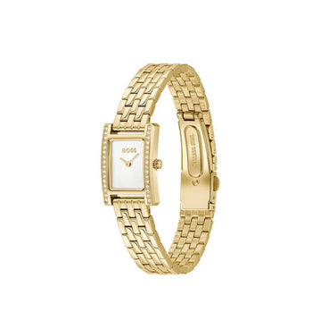 BOSS DAMES HORLOGE  - LUCY PRECIOUS - Ø26 - STAAL