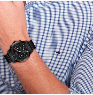 TOMMY HILFIGER - HENRY - Ø43 - ZWART