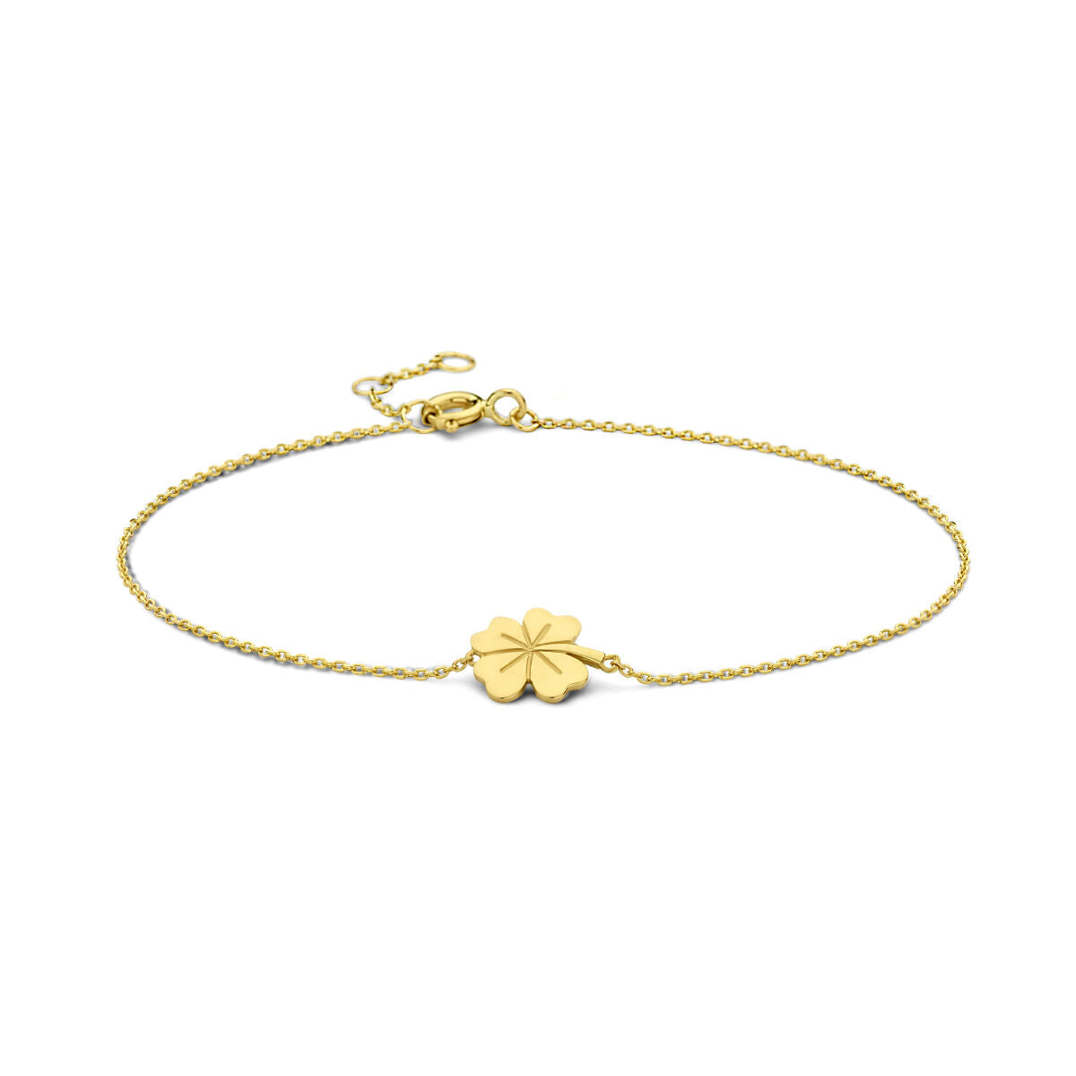 GOLD BY RIMENZO - Armband klaver 16,5 - 17,5 - 18,5 cm