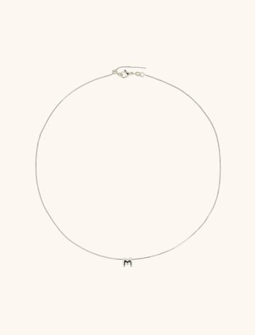 LOTT GIOIELLI - ZILVEREN KETTING MINI INITIAL