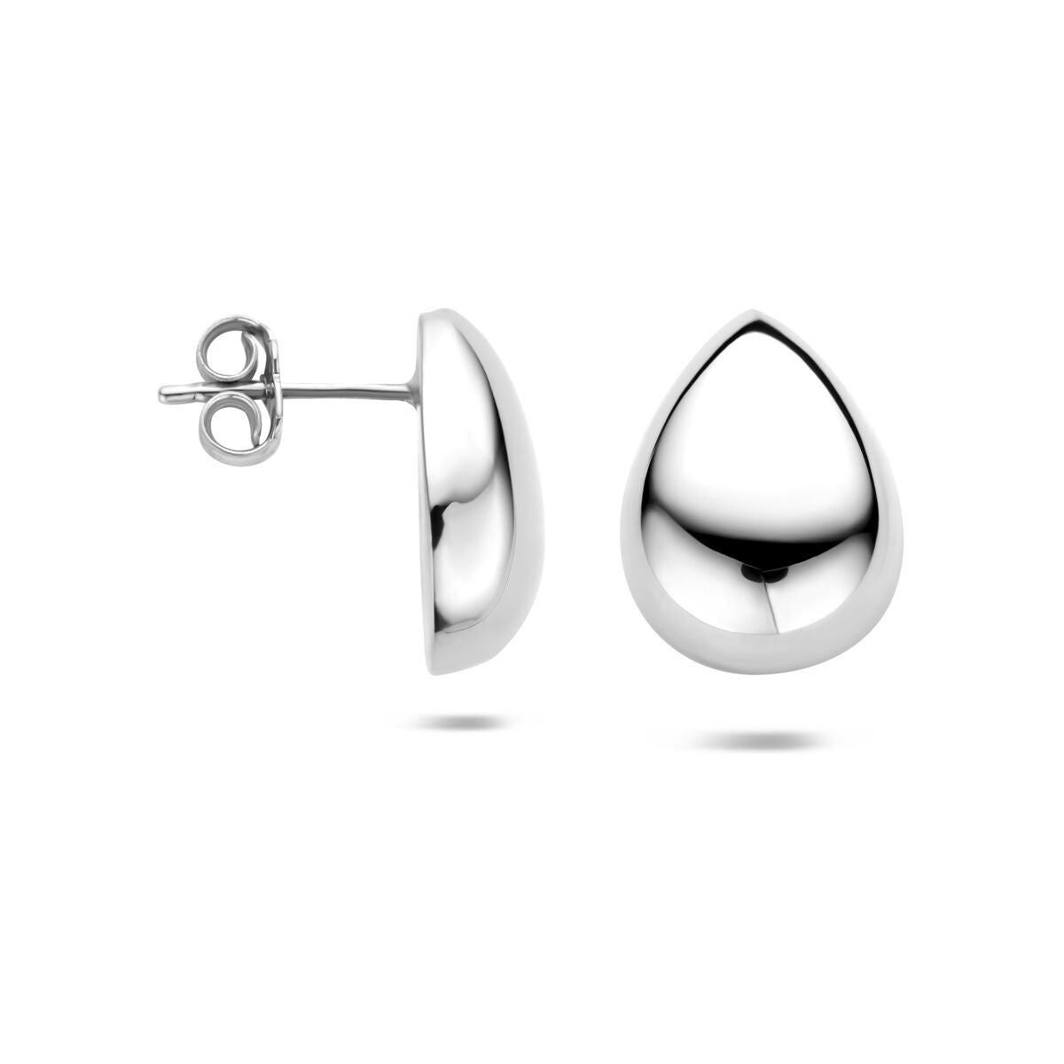 SILVER BY RIMENZO - Oorknoppen druppel 16 mm
