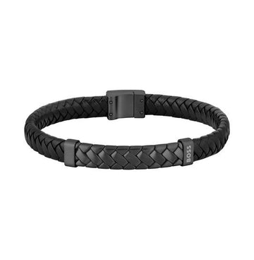 BOSS - ARMBAND - LEER - 19CM