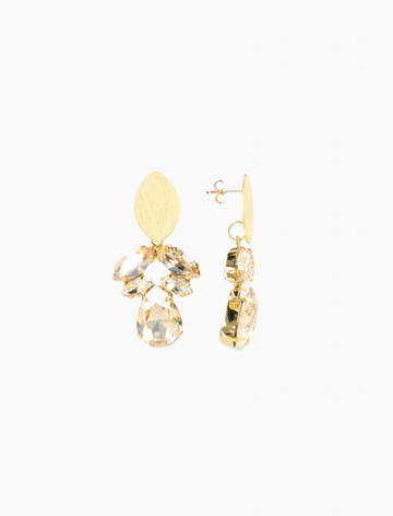 LOTT GIOIELLI - Strass oorbellen Joni