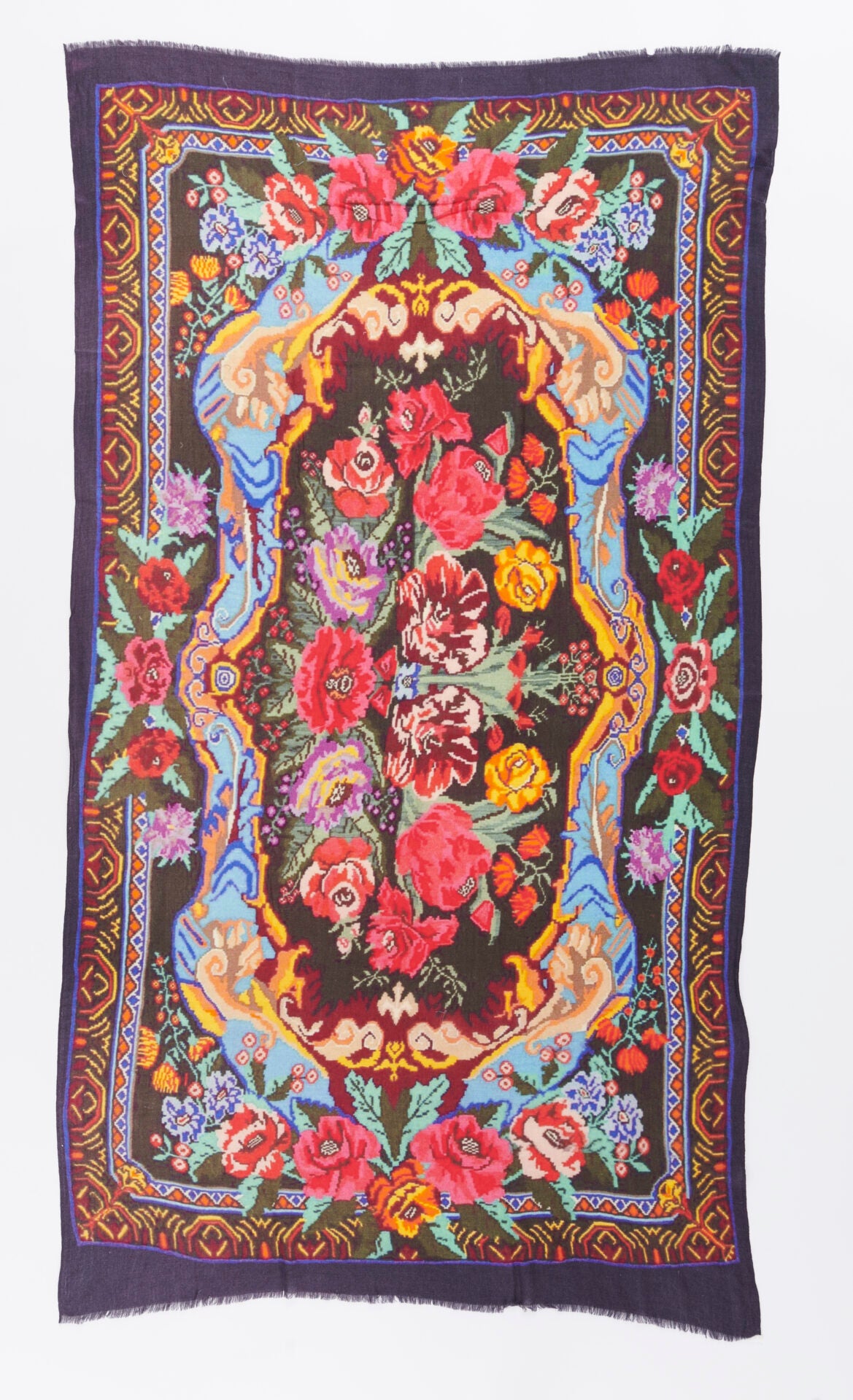 OTRACOSA SHAWL - Scarf Wool/Silk – Otra Cosa – Colourful Carpet