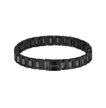 BOSS - SCHAKELARMBAND - STAAL - 19CM