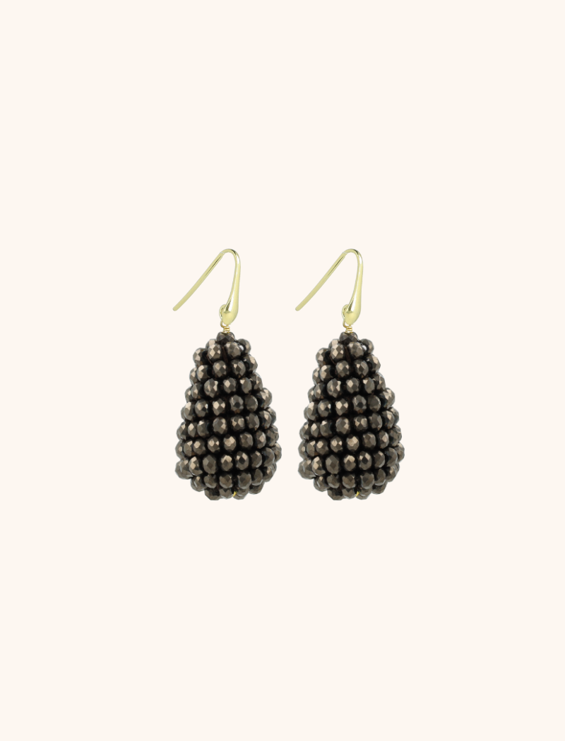 LOTT GIOIELLI  -  BRUINE OORBELLEN AMY CONE S
