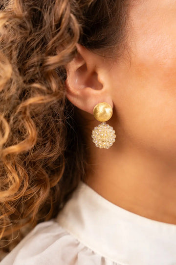 LOTT GIOIELLI - Ice Gold Oorbellen Lexi Globe S