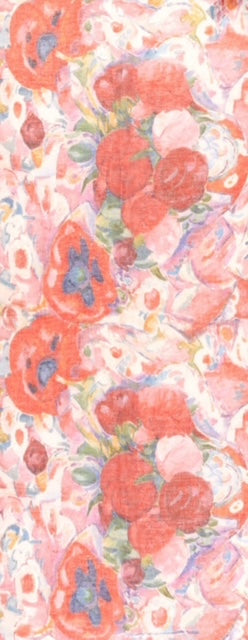 OTRACOSA SHAWL - Scarf  Linen/Cotton – Otra Cosa – Leo Gestel Peonies –