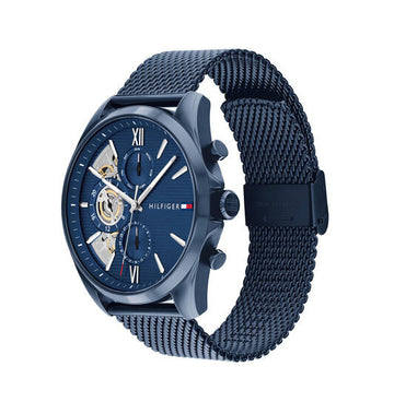 TOMMY HILFIGER - BAKER - Ø44 - BLAUW