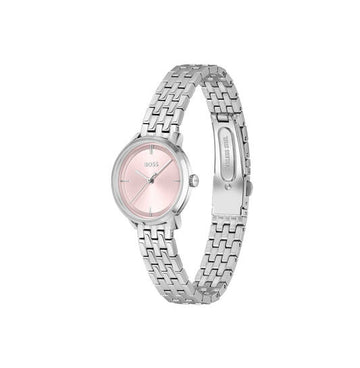 BOSS DAMES HORLOGE  - LUCIA - Ø28 - STAAL