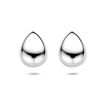 SILVER BY RIMENZO - Oorknoppen druppel 16 mm