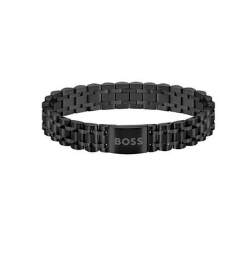 BOSS - SCHAKELARMBAND - STAAL - 19CM