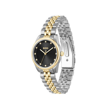 BOSS DAMES HORLOGE  - GRACEFUL PRECIOUS - Ø32 - STAAL