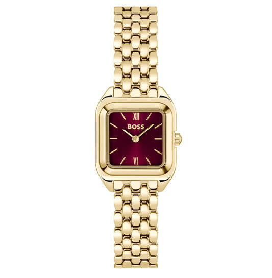 BOSS DAMES HORLOGE  - MAE PETITE - Ø22 - STAAL