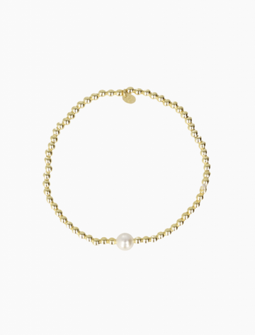 LOTT GIOIELLI  - Elastic Pearl M armband