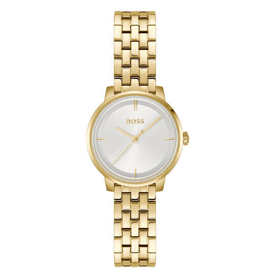 BOSS DAMES HORLOGE  - LUCIA - Ø28 - STAAL