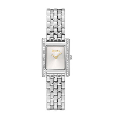 BOSS DAMES HORLOGE  - LUCY PRECIOUS - Ø26 - STAAL