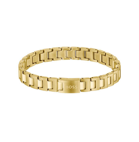 BOSS - SCHAKELARMBAND - STAAL - 19CM