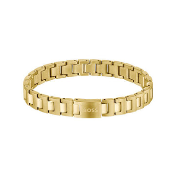 BOSS - SCHAKELARMBAND - STAAL - 19CM