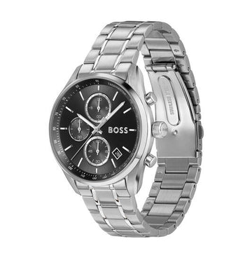 BOSS HEREN HORLOGE  - GRAND PRIX 40 - Ø40 - STAAL