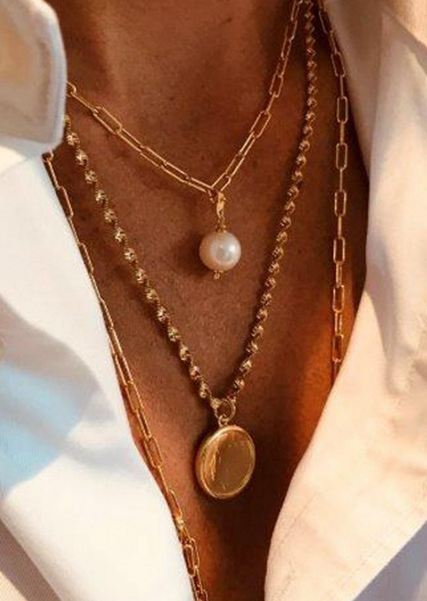 LOTT GIOIELLI - CLASSIC SCHAKELKETTING CLOSED FOREVER XXS