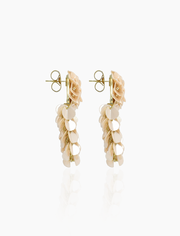 LOTT GIOIELLI- Pearl Pink Oorbellen Elin Hammer Waterfall S
