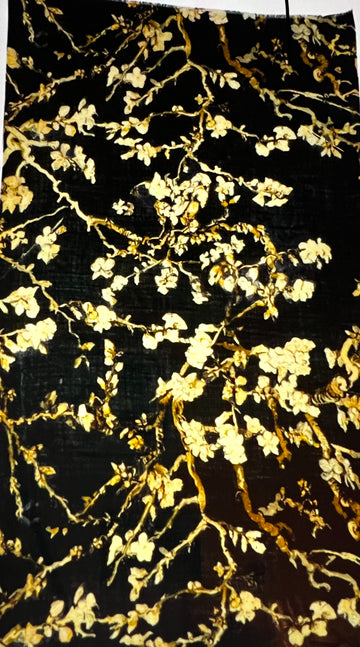 OTRACOSA - Scarf Wool – Otra Cosa – Almond Blossom Black –