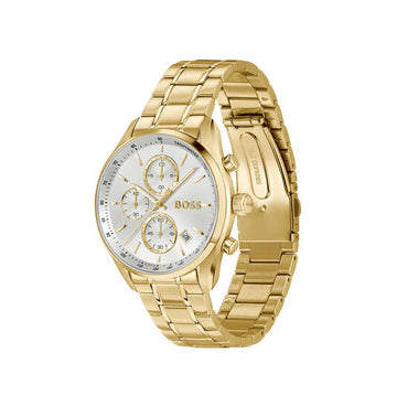 BOSS HEREN HORLOGE - GRAND PRIX 40 - Ø40 - STAAL