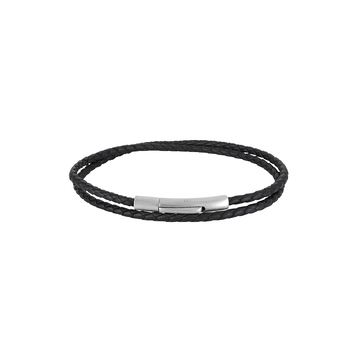 AZE JEWELS - Iron Double Slim String Black