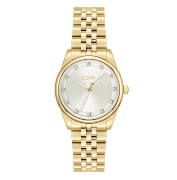 BOSS DAMES HORLOGE  - GRACEFUL PRECIOUS - Ø32 - STAAL