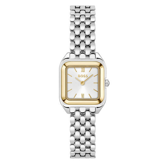 BOSS DAMES HORLOGE  - MAE PETITE - Ø22 - STAAL