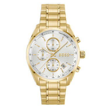 BOSS HEREN HORLOGE - GRAND PRIX 40 - Ø40 - STAAL
