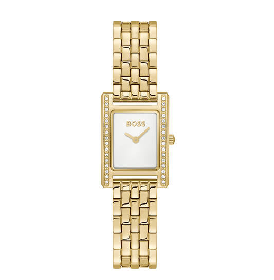 BOSS DAMES HORLOGE  - LUCY PRECIOUS - Ø26 - STAAL