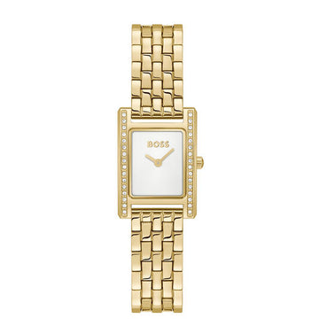 BOSS DAMES HORLOGE  - LUCY PRECIOUS - Ø26 - STAAL