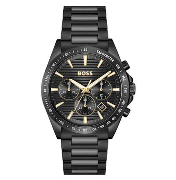 BOSS HEREN HORLOGE - STRIKE CHRONO - Ø41 - STAAL
