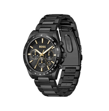 BOSS HEREN HORLOGE - STRIKE CHRONO - Ø41 - STAAL